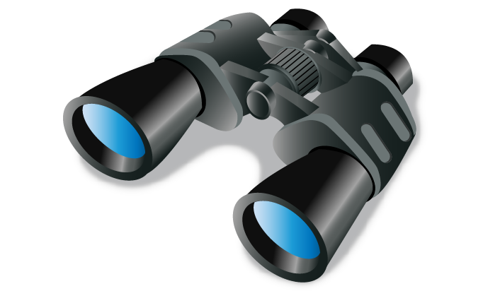 雙筒望遠鏡的外觀