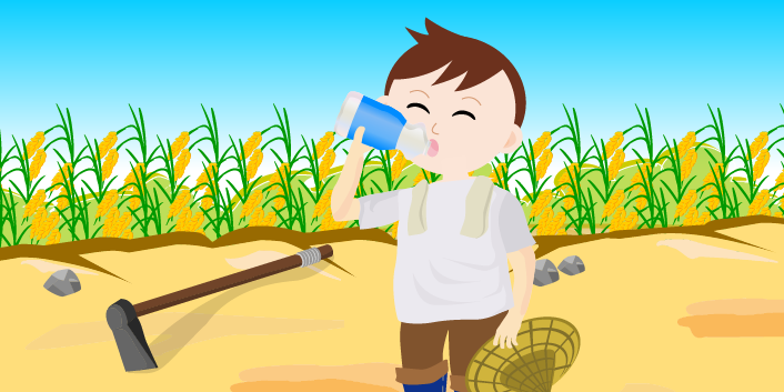 颱風可以帶來適量的雨水,幫助作物生長。